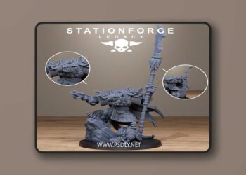 Station Forge Legacy – Rotfang Master – 3D Print Model