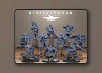 Station Forge Legacy – Solaris Lightwatch – 3D Print Model