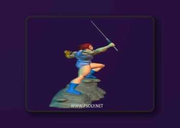 THE KING LION 3D Print Model 4 THE KING LION 3D Print Model