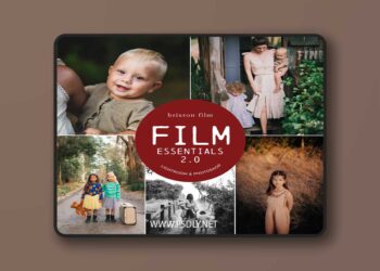 The Luxe Lens Film Essentials 2.0 Lightroom Presets