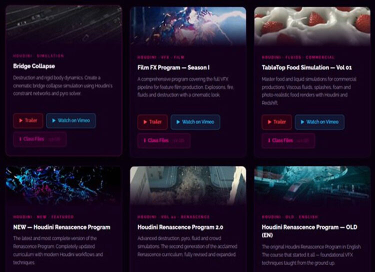 The VFX School - Houdini Training Collection 1 The VFX School - Houdini Training Collection