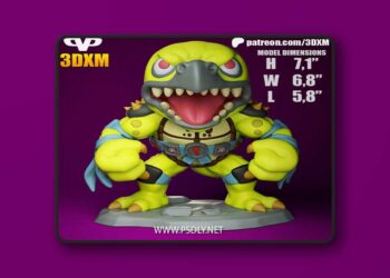 Tokka Chibi – 3D Print Model STL
