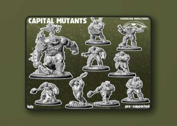 Vermilion Miniatures – Capital Mutants – 3D Print Model