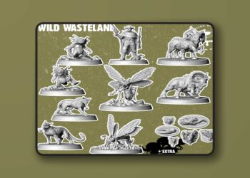 Vermilion Miniatures – Wild Wasteland – 3D Print Model