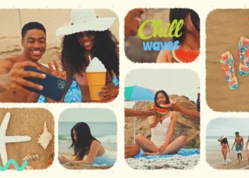 Videohive Brush Split Screen 62382177