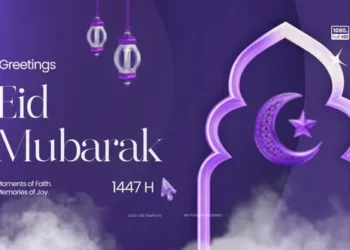 Videohive Eid Mubarak Intro 62204629
