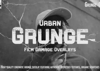 Videohive Gritty Urban Film Damage Bundle 62479500