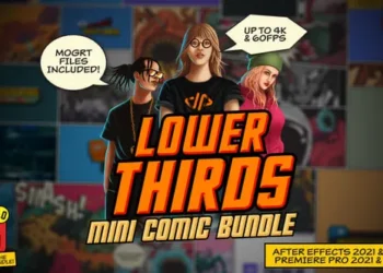 Videohive Mini Comic Bundle Lower Thirds 38347467