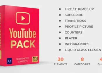 Videohive YouTube Channel Graphics Pack 62458119