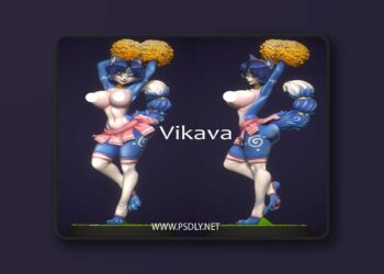 Vikava – Krystal Fox – 3D Print Model STL
