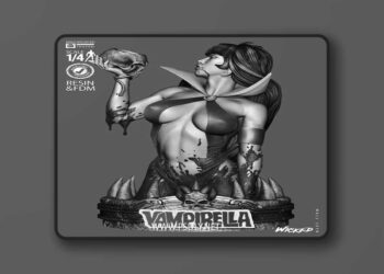 Wicked – Vampirella Bust – 3D Print Model STL